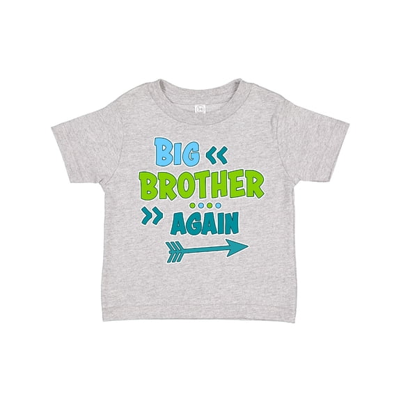 Inktastic Big Brother Again with Arrow Boys or Girls Toddler T-Shirt
