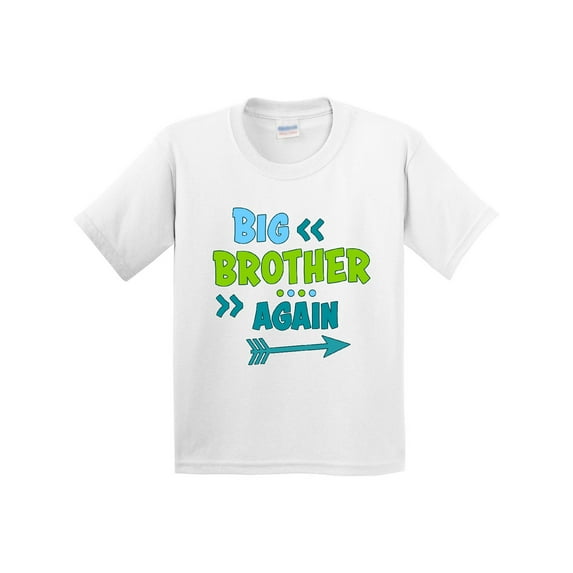 Inktastic Big Brother Again with Arrow Youth T-Shirt
