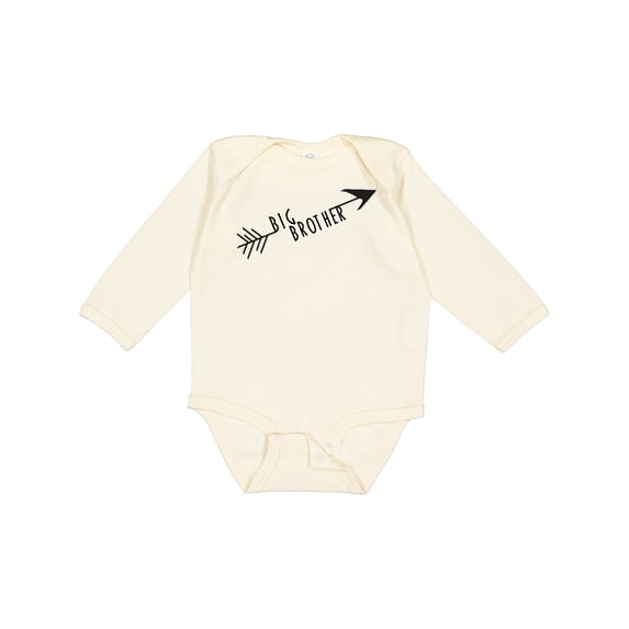 Inktastic Big Brother Arrow Boys Long Sleeve Baby Bodysuit