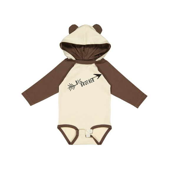 Inktastic Big Brother Arrow Boys Long Sleeve Baby Bodysuit