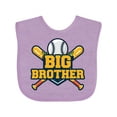 thumbnail image 1 of Inktastic Big Brother Baseball Boys Baby Bib, 1 of 4