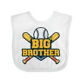 thumbnail image 1 of Inktastic Big Brother Baseball Boys Baby Bib, 1 of 4