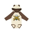 thumbnail image 1 of Inktastic Big Brother Baseball Boys Long Sleeve Baby Bodysuit, 1 of 5