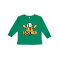 thumbnail image 1 of Inktastic Big Brother Baseball Boys Long Sleeve Toddler T-Shirt, 1 of 5