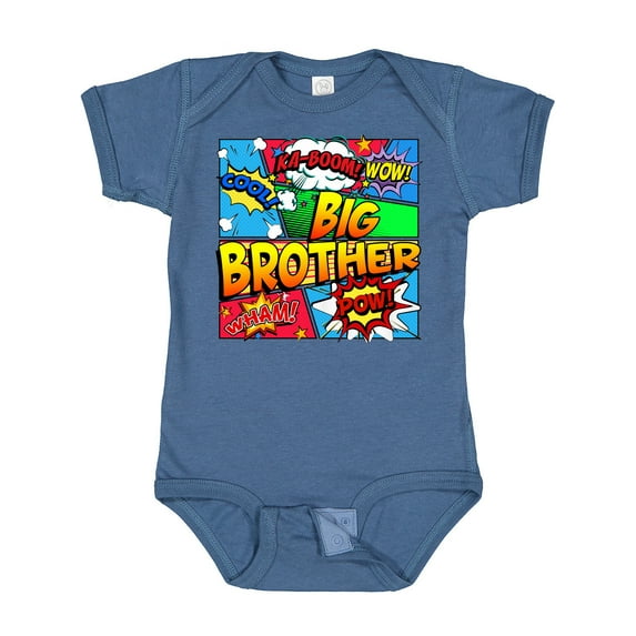 Inktastic Big Brother Comic Book Boys Baby Bodysuit