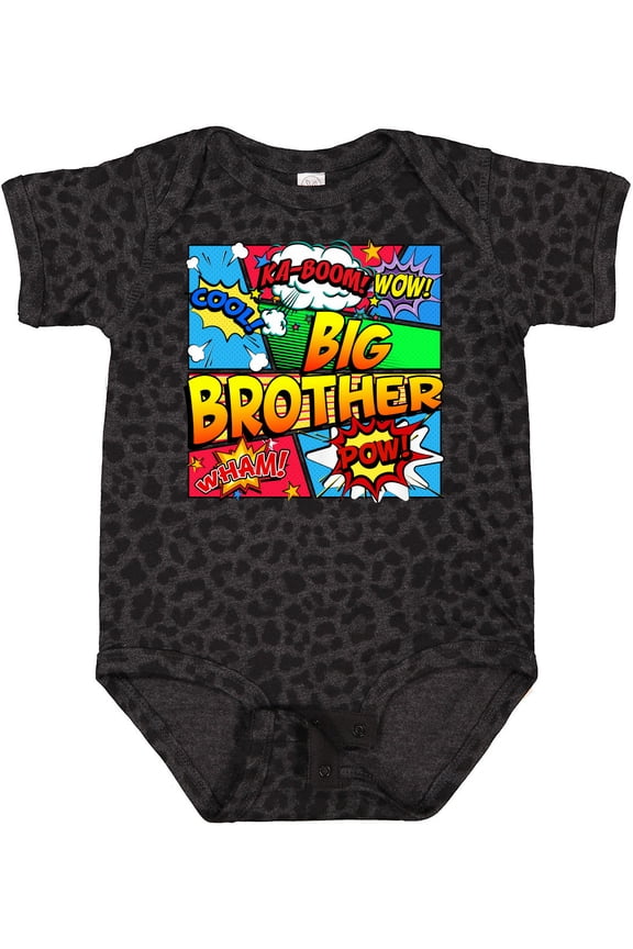 Big Brother Comic Book Boys Baby Bodysuit