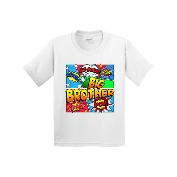 Inktastic Big Brother Comic Book Youth T-Shirt