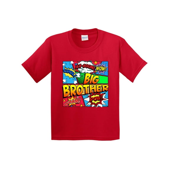 Inktastic Big Brother Comic Book Youth T-Shirt