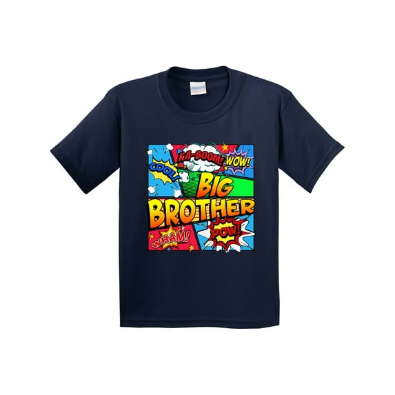 Inktastic Big Brother Comic Book Youth T-Shirt