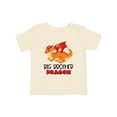 thumbnail image 1 of Inktastic Big Brother Cute Red and Orange Dragon Boys Baby T-Shirt, 1 of 5