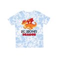 thumbnail image 1 of Inktastic Big Brother Cute Red and Orange Dragon Boys Toddler T-Shirt, 1 of 5