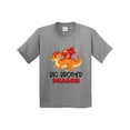 thumbnail image 1 of Inktastic Big Brother Cute Red and Orange Dragon Youth T-Shirt, 1 of 5