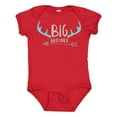 thumbnail image 1 of Inktastic Big Brother, Deer Antlers, Arrow - Blue Gray Boys Baby Bodysuit, 1 of 5