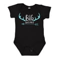 thumbnail image 1 of Inktastic Big Brother, Deer Antlers, Arrow - Blue Gray Boys Baby Bodysuit, 1 of 5