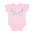 thumbnail image 1 of Inktastic Big Brother, Deer Antlers, Arrow - Blue Gray Boys Baby Bodysuit, 1 of 5