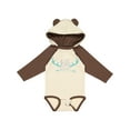 thumbnail image 1 of Inktastic Big Brother, Deer Antlers, Arrow - Blue Gray Boys Long Sleeve Baby Bodysuit, 1 of 5
