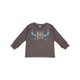 thumbnail image 1 of Inktastic Big Brother, Deer Antlers, Arrow - Blue Gray Boys Long Sleeve Toddler T-Shirt, 1 of 5