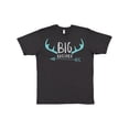 thumbnail image 1 of Inktastic Big Brother, Deer Antlers, Arrow - Blue Gray T-Shirt, 1 of 5