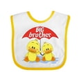 thumbnail image 1 of Inktastic Big Brother Duck Boys Baby Bib, 1 of 4