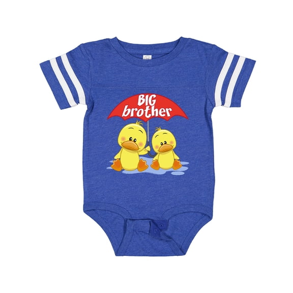 Inktastic Big Brother Duck Boys Baby Bodysuit