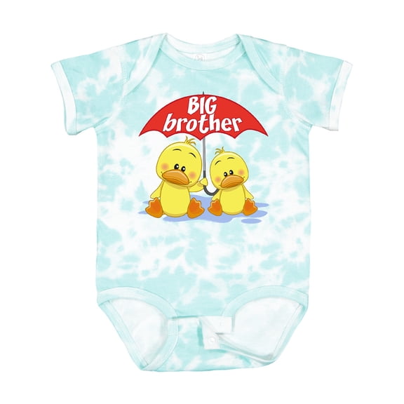 Inktastic Big Brother Duck Boys Baby Bodysuit