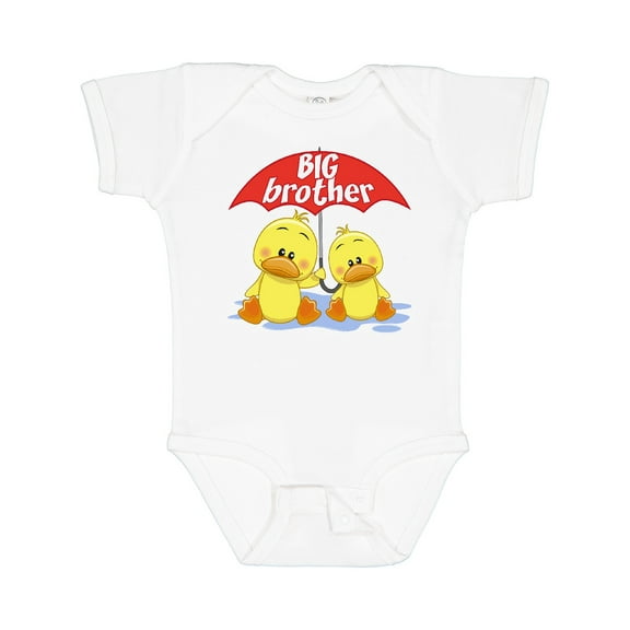 Inktastic Big Brother Duck Boys Baby Bodysuit