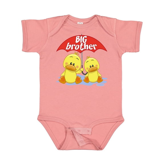 Inktastic Big Brother Duck Boys Baby Bodysuit