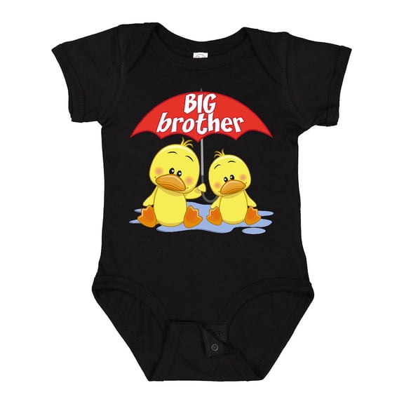 Inktastic Big Brother Duck Boys Baby Bodysuit