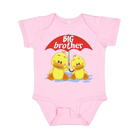 Inktastic Big Brother Duck Boys Baby Bodysuit