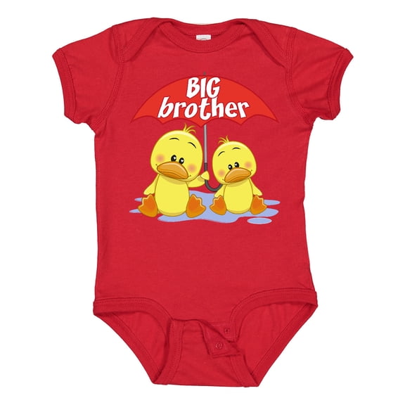 Inktastic Big Brother Duck Boys Baby Bodysuit