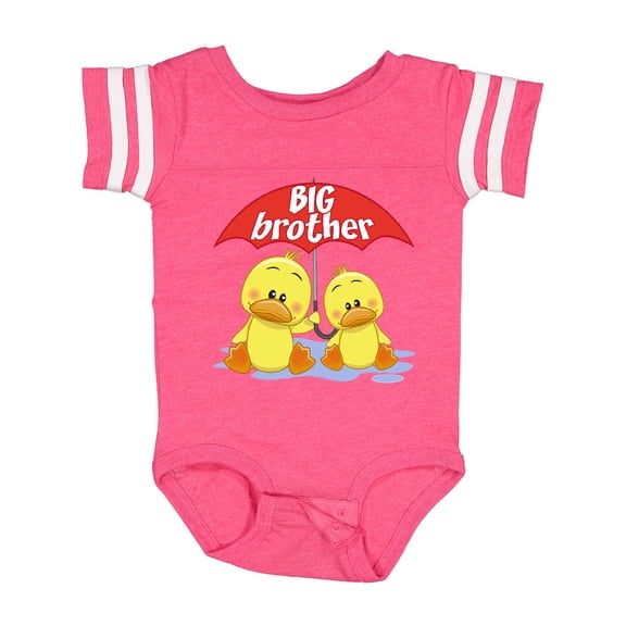 Inktastic Big Brother Duck Boys Baby Bodysuit