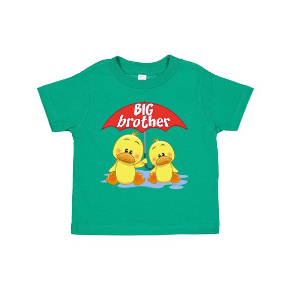 Inktastic Big Brother Duck Boys Toddler T-Shirt