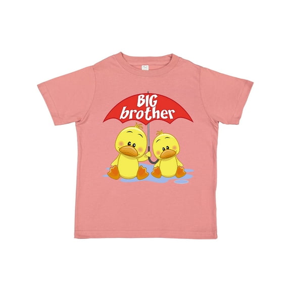Inktastic Big Brother Duck Boys Toddler T-Shirt