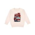 thumbnail image 1 of Inktastic Big Brother Fire Truck Toddler Sweatshirt, 1 of 4