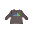 thumbnail image 1 of Inktastic Big Brother Green Dinosaur Boys Long Sleeve Toddler T-Shirt, 1 of 5