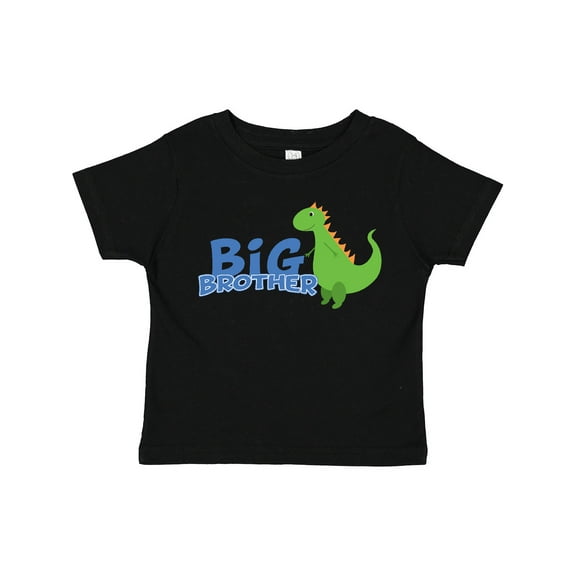 Inktastic Big Brother Green Dinosaur Boys Toddler T-Shirt