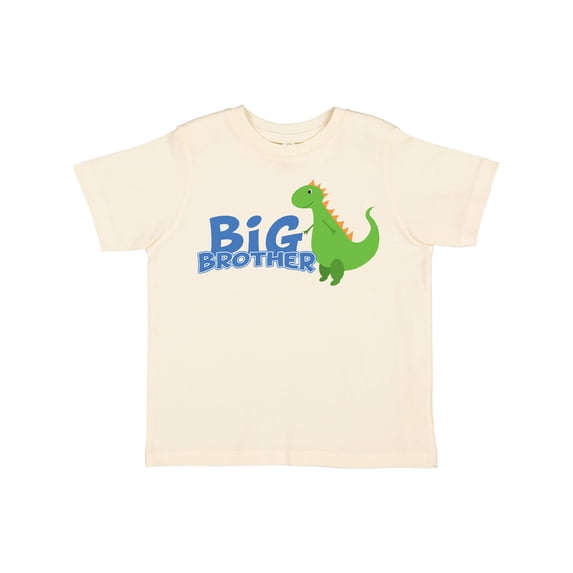 Inktastic Big Brother Green Dinosaur Boys Toddler T-Shirt