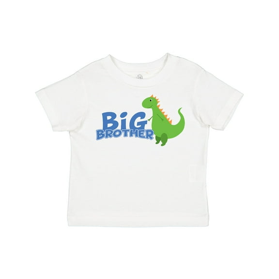 Inktastic Big Brother Green Dinosaur Boys Toddler T-Shirt