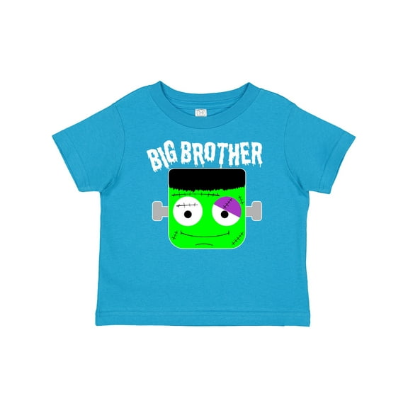Inktastic Big Brother Halloween Green Monster Boys Baby T-Shirt