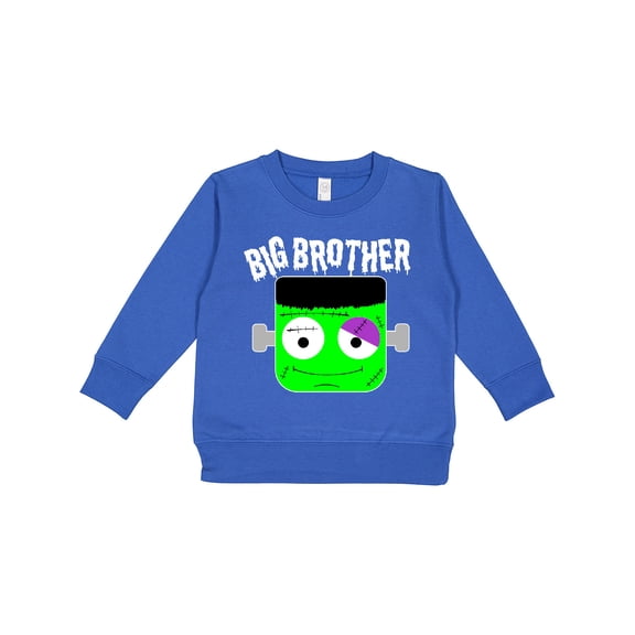 Inktastic Big Brother Halloween Green Monster Toddler Sweatshirt