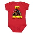 thumbnail image 1 of Inktastic Big Brother Monster Truck Boys Baby Bodysuit, 1 of 5