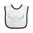 thumbnail image 1 of Inktastic Big Brother, Older Brother, Deer Antlers, Arrow Boys Baby Bib, 1 of 4