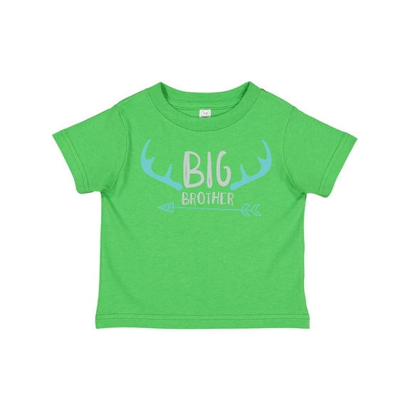 Inktastic Big Brother, Older Brother, Deer Antlers, Arrow Boys Toddler T-Shirt