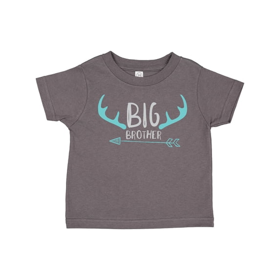 Inktastic Big Brother, Older Brother, Deer Antlers, Arrow Boys Toddler T-Shirt