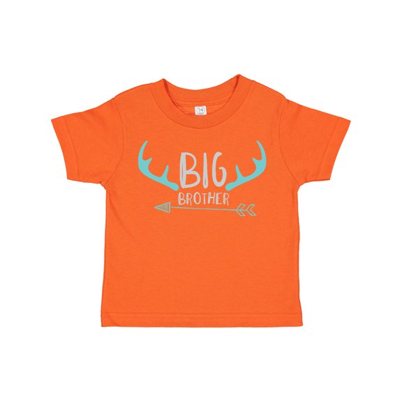 Inktastic Big Brother, Older Brother, Deer Antlers, Arrow Boys Toddler T-Shirt