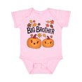 thumbnail image 1 of Inktastic Big Brother Pumpkins with Fall Leaves Boys Baby Bodysuit, 1 of 5