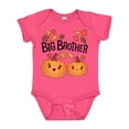 thumbnail image 1 of Inktastic Big Brother Pumpkins with Fall Leaves Boys Baby Bodysuit, 1 of 5
