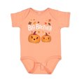 thumbnail image 1 of Inktastic Big Brother Pumpkins with Fall Leaves Boys Baby Bodysuit, 1 of 5