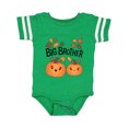 thumbnail image 1 of Inktastic Big Brother Pumpkins with Fall Leaves Boys Baby Bodysuit, 1 of 5