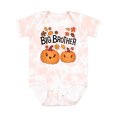 thumbnail image 1 of Inktastic Big Brother Pumpkins with Fall Leaves Boys Baby Bodysuit, 1 of 5